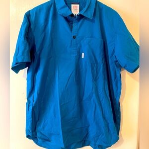 ✨ Topo Designs three button collared shirt ✨